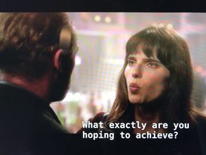 Lake Bell's character Nancy in the movie 'Man Up' asks "what are you hoping to achieve?"